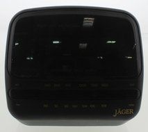 JAGER AM/FM LED CLOCK RADIO WITH PROGRESSIVE ALARM SYSTEM MODEL BTV-654 N2