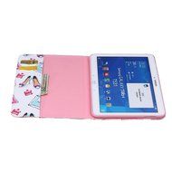 Galaxy Tab 4 10.1 Case, High Quality PU Leather Wallet Case [Card Slots] Damage Resistance and Kickstand Feature... N238