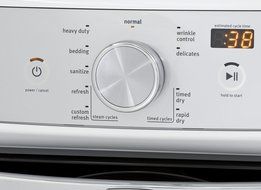 Maytag Maxima XL Front Load Steam Washer and Steam Dryer SET (Electric Dryer) in White N5