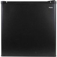 Haier 1.7-cu. ft. Refrigerator, Black / 2-liter bottle door storage, Half-width freezer compartment N4