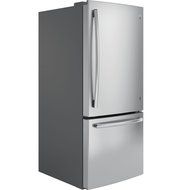 GE Stainless Steel Bottom Freezer Refrigerator N15