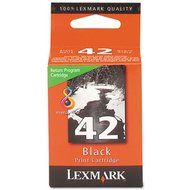 Genuine Lexmark No. 42 Black X4850X6570/X7550/X9570 -Return Prg Per Unit N3