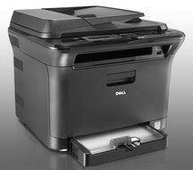 Dell 1235cn Multifunction Network Color Laser Printer - Max Resolution 2400x600 dpi - Max Printing Speed 17 ppm... N2
