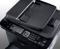 Dell 1235cn Multifunction Network Color Laser Printer - Max Resolution 2400x600 dpi - Max Printing Speed 17 ppm... N3