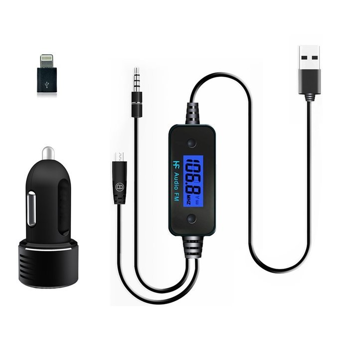 Rii BT-186 Wireless Bluetooth Transmitter 3.5mm Audio Cable For Easy pairing with Bluetooth Stereo Headset, Headphones... N5