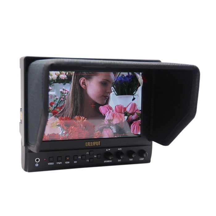 LILLIPUT 663 7" IPS 1080P HDMI IN HD Monitor for DSLR & Full HD Camcorder for Canon 5D2 5D3 II DRLR Camera N4