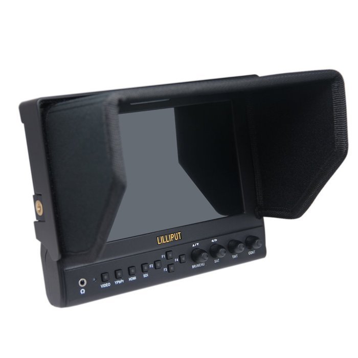 LILLIPUT 663 7" IPS 1080P HDMI IN HD Monitor for DSLR & Full HD Camcorder for Canon 5D2 5D3 II DRLR Camera N6