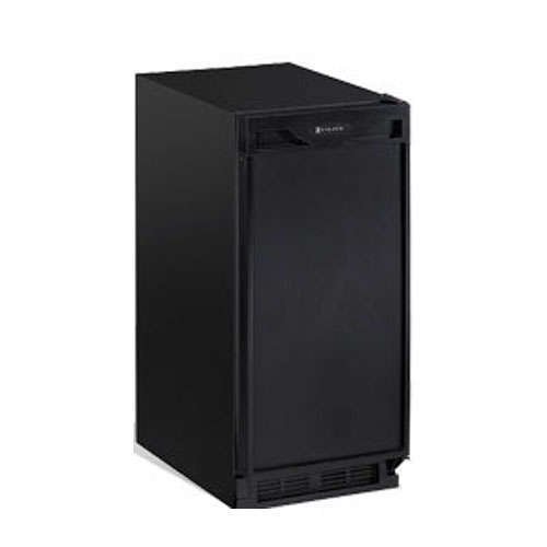 U-Line U-1115RB-00 1000 3.3 Cu. Ft. Black Undercounter Built-In Compact Refrigerator