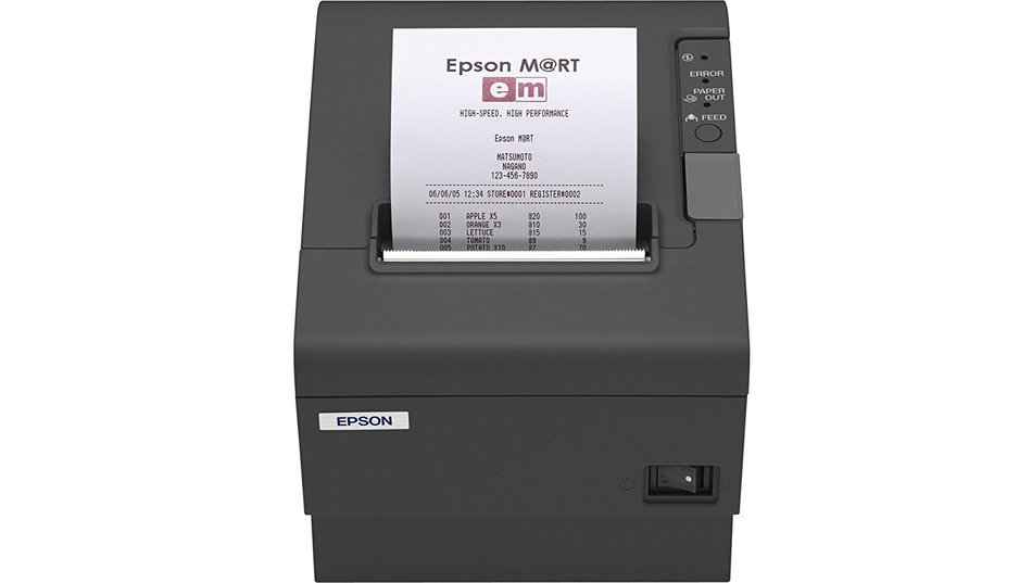 POS HARDWARE BUNDLE - Epson TM-T20II C31CB10021 Direct Thermal Printer and Epsilont Cash Drawer