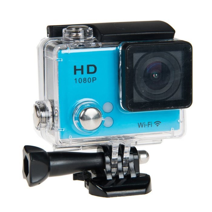 Green House-Full HD 1080P WIFI-Mode Wide Angle Waterproof Action Camera Sport DV Blue N3