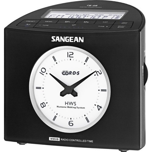 Sangean America, Inc - Sangean Desktop Clock Radio - 0.7 W Rms - 2 X Alarm - Fm, Am - Preset Snooze "Product Category...