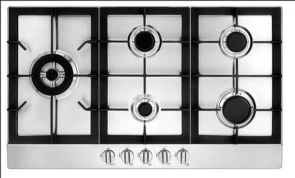 Ancona 5 Burner 34" Stainless Steel GAS Cooktop