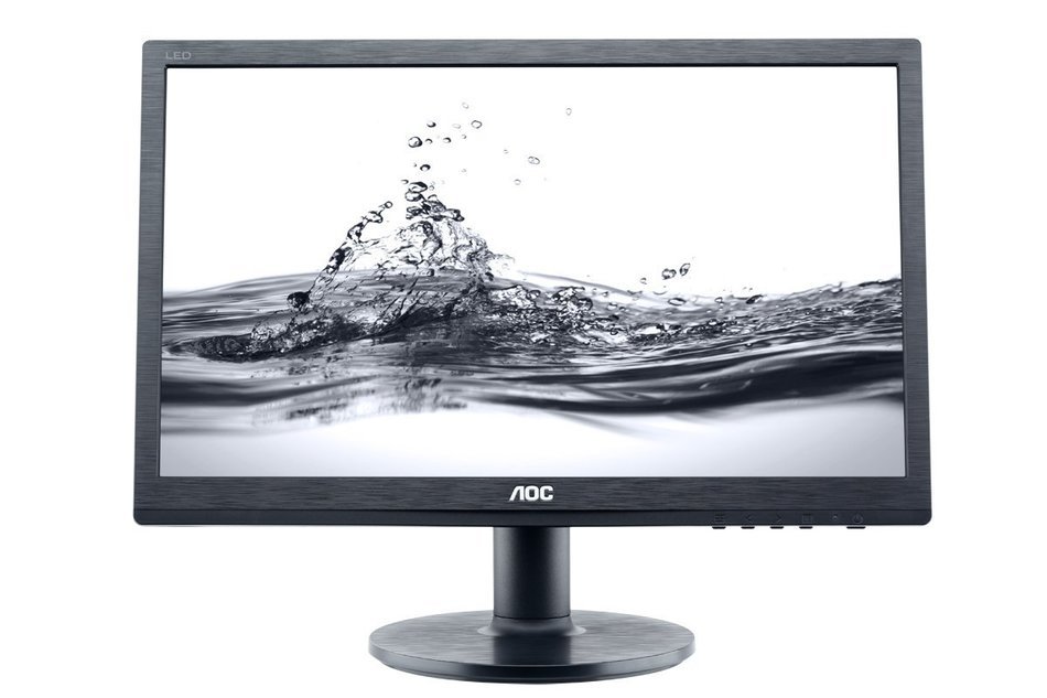 AOC E2060SWDA 19.5'' LED-Backlit LCD Monitor, Black N3