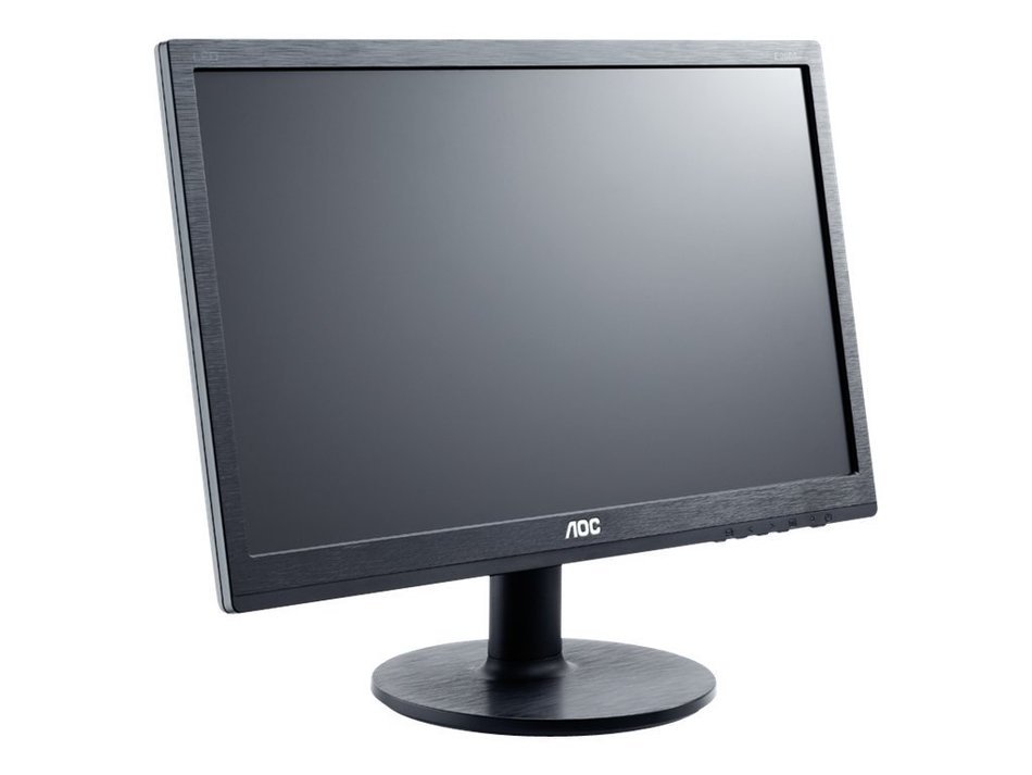 AOC E2060SWDA 19.5'' LED-Backlit LCD Monitor, Black N4