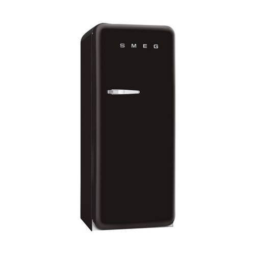 Smeg FAB28UNER 9.22 cu. ft. 50's Style Refrigerator - Black, Right Hinge