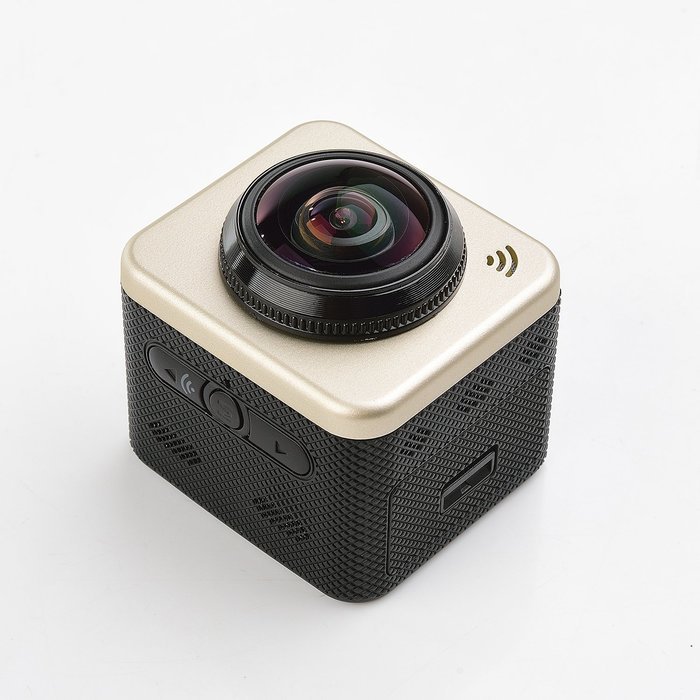 360 Action Camera, POTO 360S Ultra HD 1080P 360degree Panoramic VR Video Sport Camera Mini Camcorders Helmet Cam N6