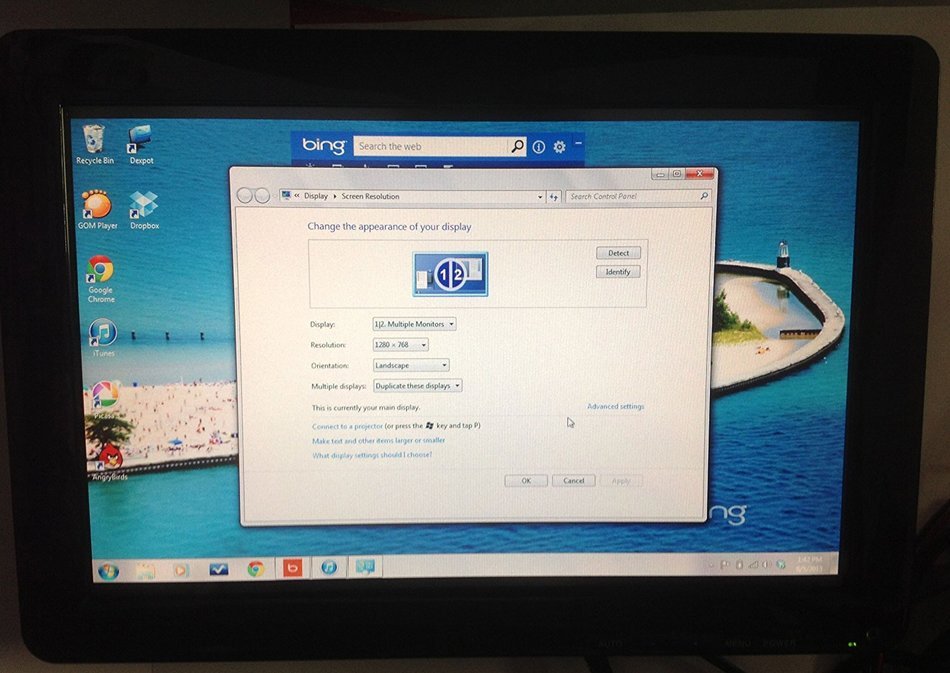 VM120-HW 12 inch widescreen HDMI touch screen monitor N7