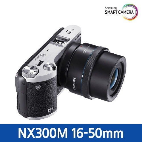 Samsung Digital Camera VLUU NX300M 16-50mm + 16GB BLACK Color N3