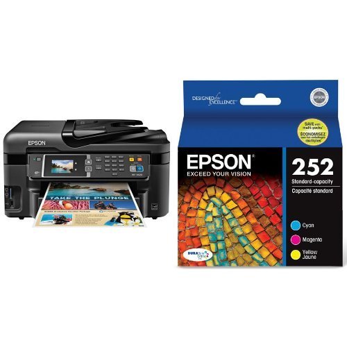 Epson Workforce Wf 3620 Wifi Direct All In One Color Inkjet Printer Copier Scanner N4 Free 8848