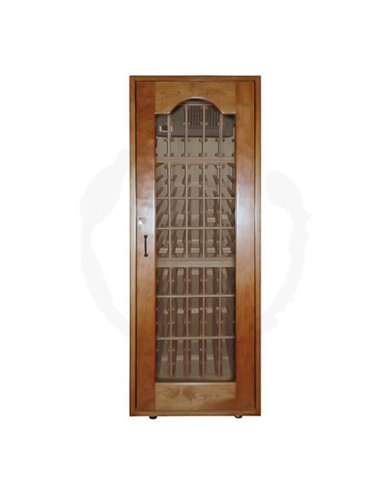 Sonoma 180-Model Wine Cabinet in Cherry by Vinotemp N2