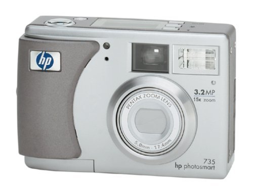 HP PhotoSmart 735 3.2MP Digital Camera with 3x Optical Zoom N3