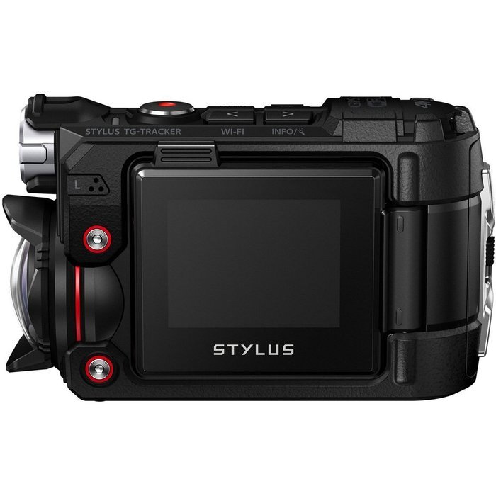 Olympus Stylus TG-Tracker Waterproof 4K Action Cam Black Accessory Bundle includes Camera, 43" Telescopic Selfie... N7