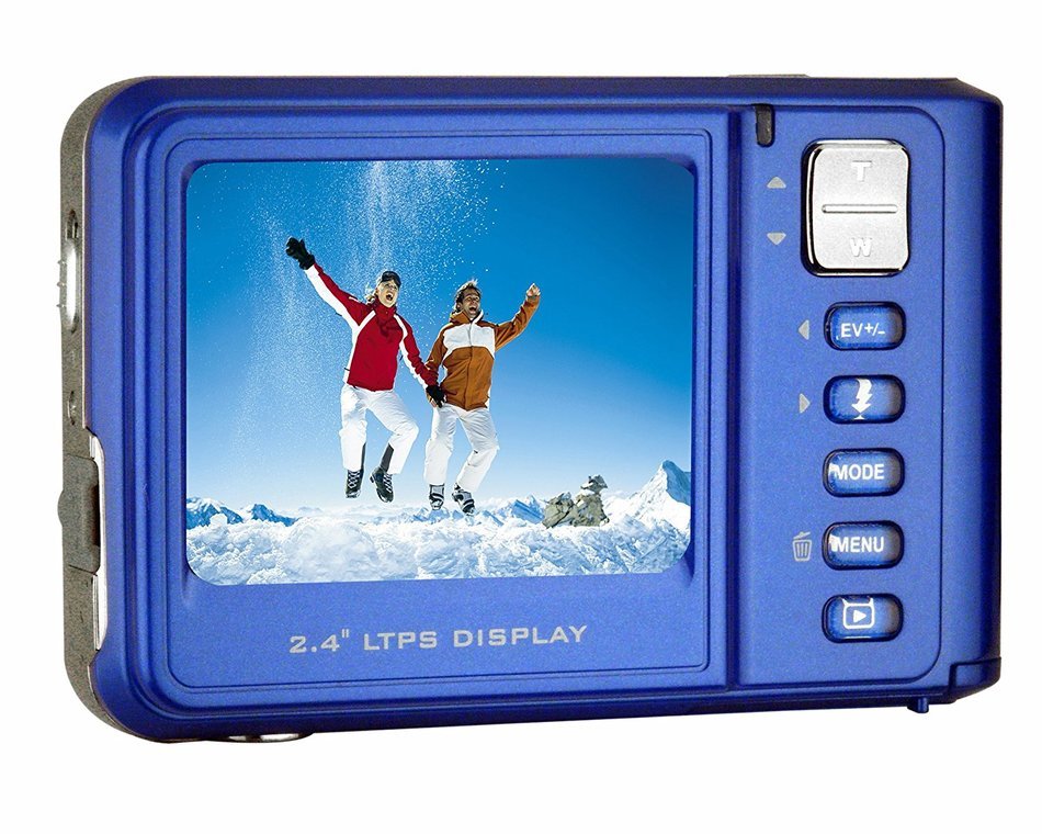 SVP NEW 9MP Blue Digital Camera+ Video Recorder+8X Zoom~ UltraSlim
