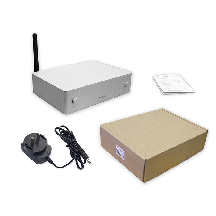 Alpharan WIFI Bluetooth Smart Player Multi-function Wireless Audio Receiver DLNA Airplay aptX Individual WiFi... N2