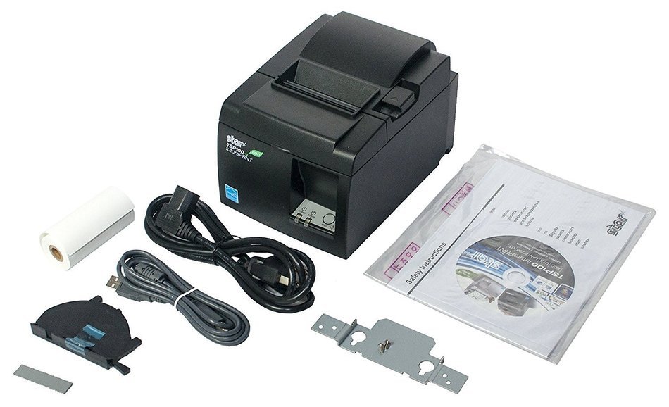 SQUARE POS HARDWARE BUNDLE - Star Micronics TSP143IIU 39464011 USB Printer and Epsilont Cash Drawer