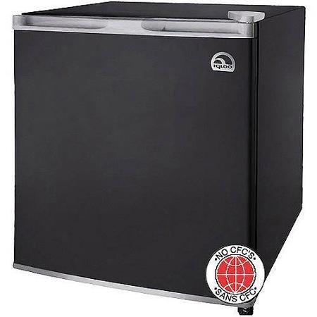 Igloo 1.6-cu ft Refrigerator, Compressor cooling, Low energy consumption, Adjustable thermostat,Separate ice cube... N5
