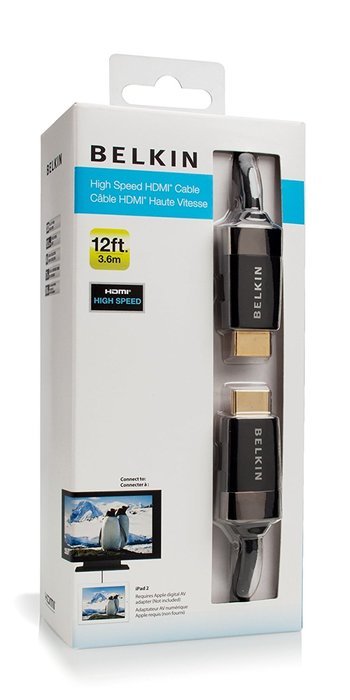 Belkin High Speed HDMI Cable (Supports Amazon Fire TV and other HDMI-Enabled Devices), HDMI 2.0 / 4k Compatible... N4