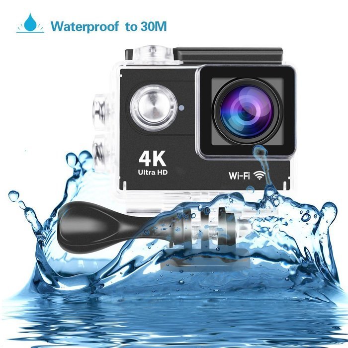 Utral HD 4K WiFi Action Sports LCD Camera Wireless Waterproof Sports Camera 1080P 2Inch LCD Screen N2