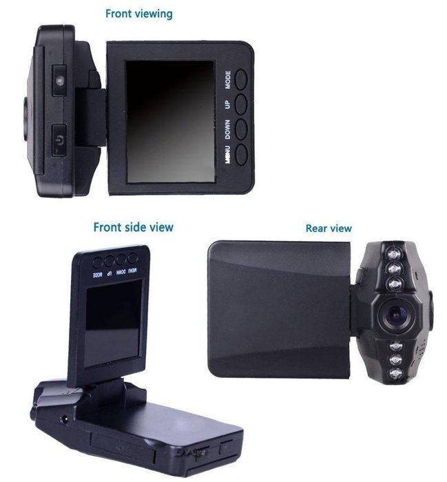 Greenery &reg; 2.5 Inch TFT LCD Screen Display HD Cycle Recording Car DVR Video Cam Recorder Blackbox with 120 Degree... N7