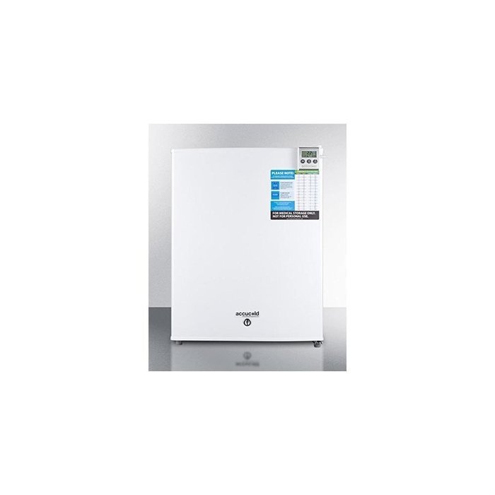 Summit FF28LWHVAC Med 2.4 Cu. Ft. White Undercounter Compact Refrigerator