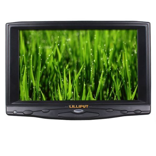 Lilliput 7" 619A 1080P on-Camera Field Monitor VGA/AV/HDMI/DVI Input N5
