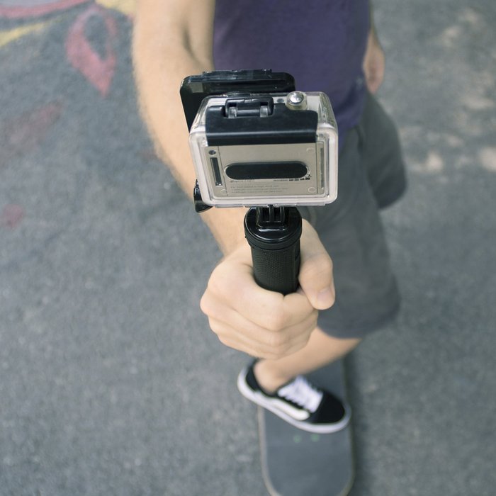 Gorilla Gear Action Camera Grip Stick - Includes 6" Grip, Mount and Screw - For Gopro and Other Compatible Action... N5