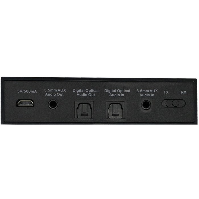 Koramzi Bluetooth Transmitter and Receiver Mini-LOW LATENCY A2DP Optical Toslink In/Out for Hi-Fi sound quality... N8