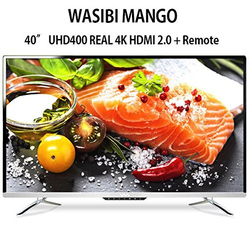 WASABI MANGO 40" UHD400 REAK 4K HDMI 2.0 DP1.2 3840X2160 LED Monitor + Remote N5