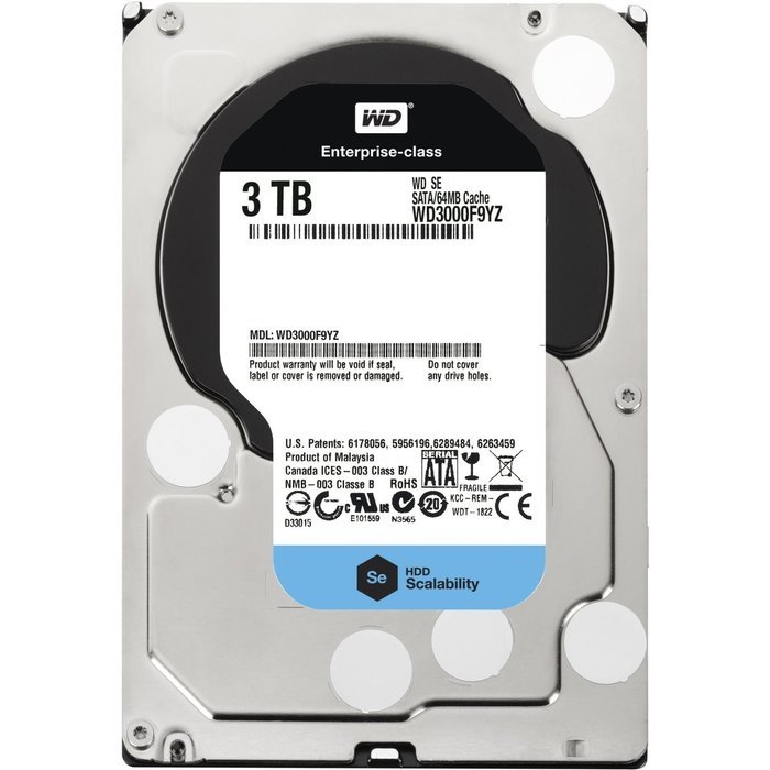 WESTERN DIGITAL WD3000F9YZ 3 TB 3.5 Internal Hard Drive / WD3000F9YZ /