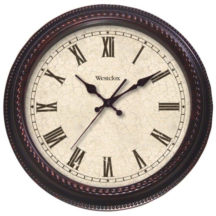WESTCLOX 32059 20 Round Marbeled Case Finish Clock consumer electronics