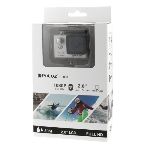 PULUZ U6000 Novatek 96650 Full HD 1080P 2.0 inch LCD Screen WiFi Waterproof Multi-function Sport Action Camcorder N19