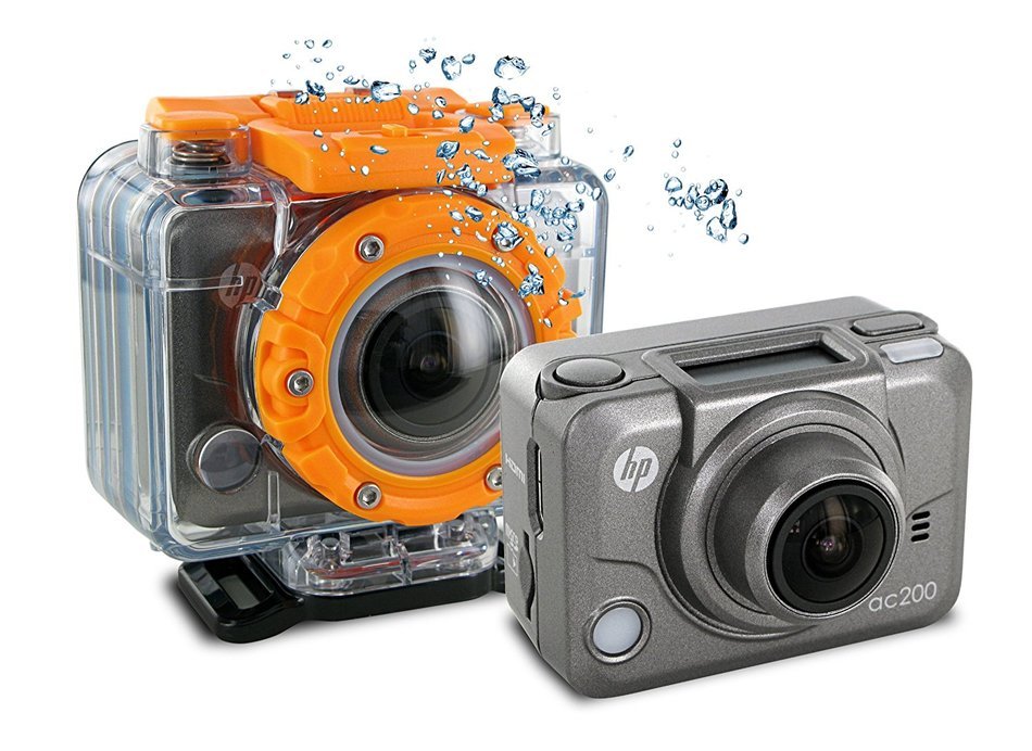 HP AC-200 HD 1080p Sports Action Camera N6