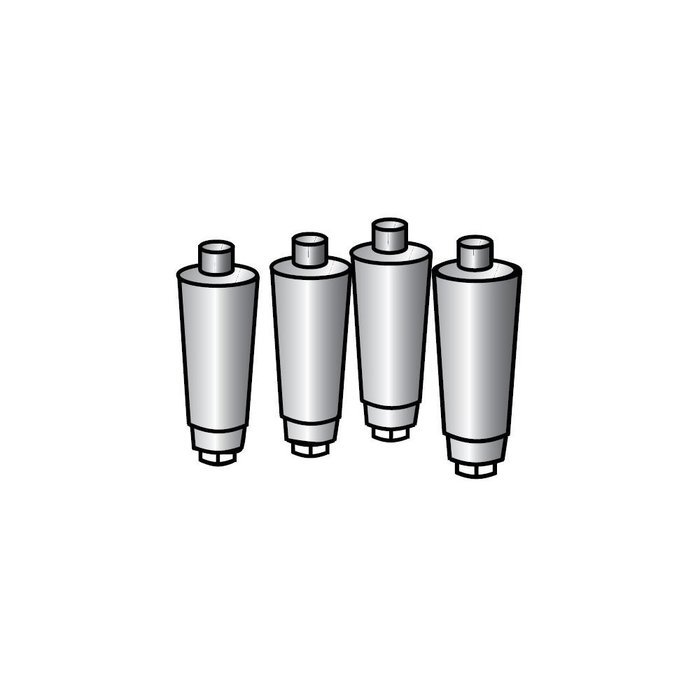 Ice Machine Legs, Black, PK4