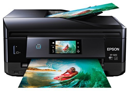 Epson Expression Premium XP-820 Wireless Color Photo Printer with Scanner, Copier and Fax N2