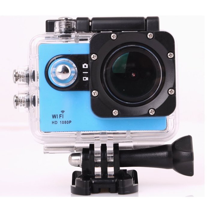 Waterproof Sports DV Camcorder Shadow WS007 Mini Full HD 4k 1080p Action Camera with Accessories Kit N4