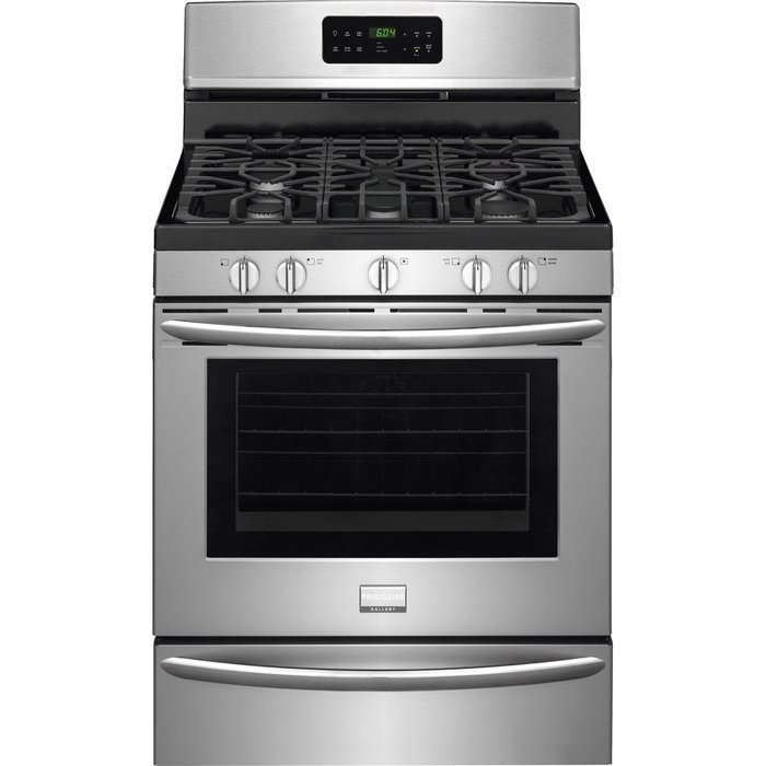 Frigidaire DGGF3046RF 30" Gas Freestanding Range with 5 Burners, in Stainless Steel N3