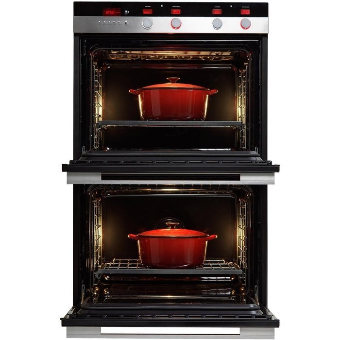 Fisher Paykel OB30DDEPX2 Platinum 30" Stainless Steel Electric Double Wall Oven