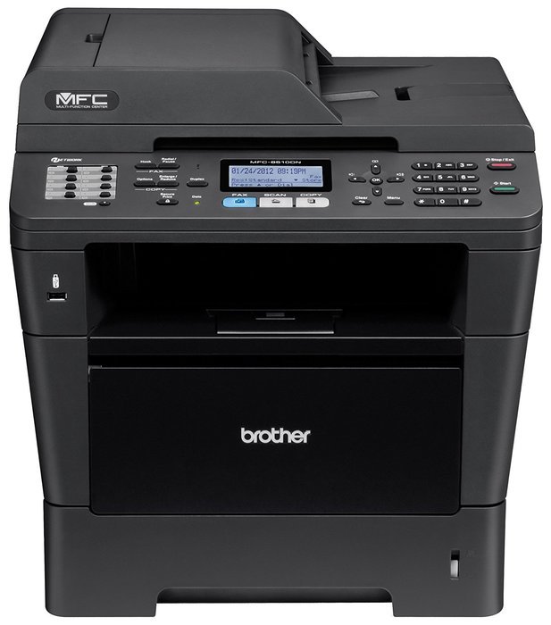Brother MFC8510DN Monochrome Printer with Scanner, Copier and Fax, Amazon Certified for Auto Replenishment with... N3