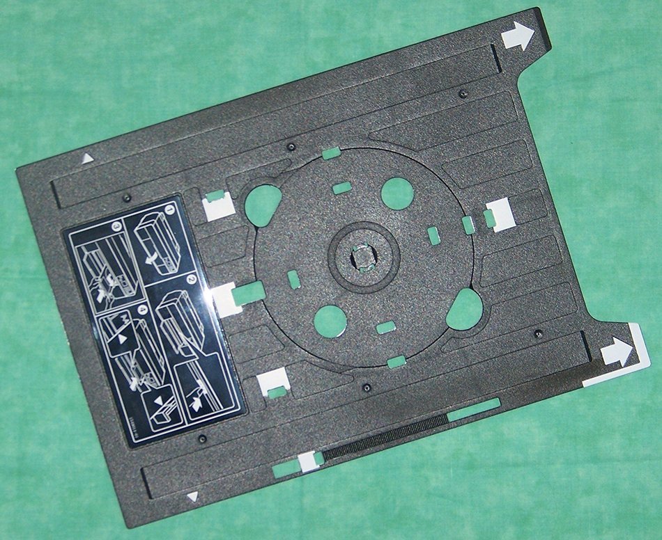 CD Print Printer Printing Tray: Epson Stylus Photo R3000