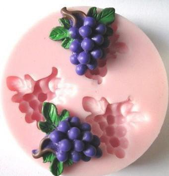 Anyana Grapes Silicone Fondant Mold Cake Decorating Pastry Gum Pastry Tool Kitchen Tool Sugar Paste Baking Mould... N2